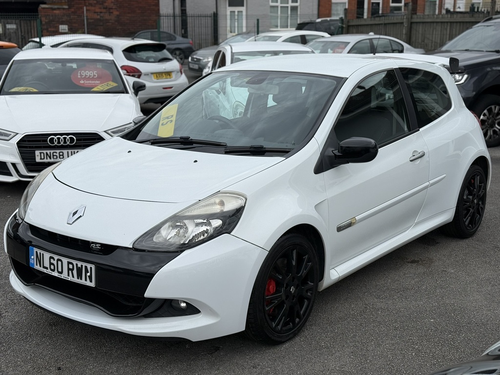 Renault Clio Renaultsport 200 2.0 2010 60 Reg White #3