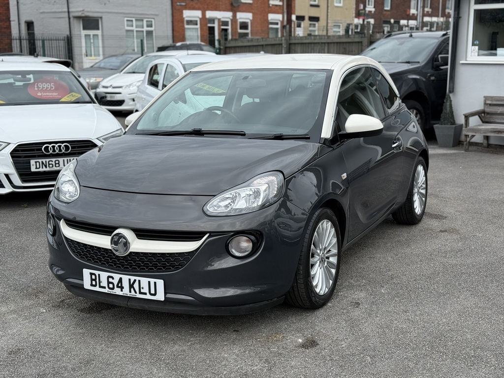 Vauxhall Adam Glam 2015 64 Reg BL64KLU Grey #3