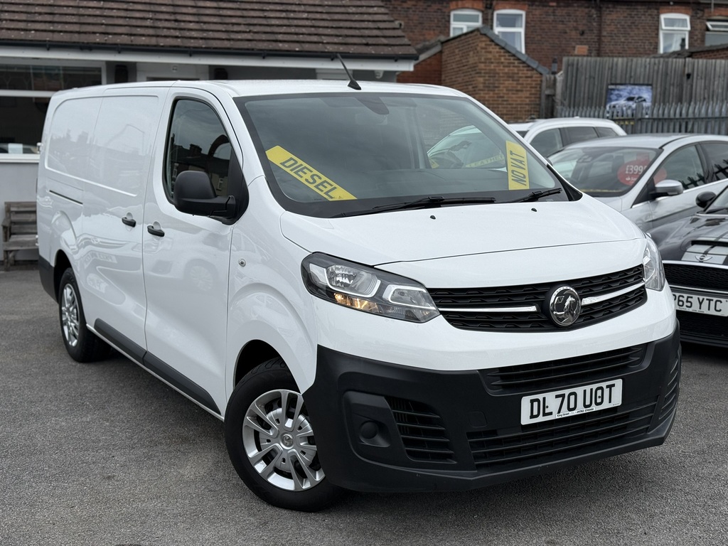 Vauxhall Vivaro Dynamic 2020 70 Reg White
