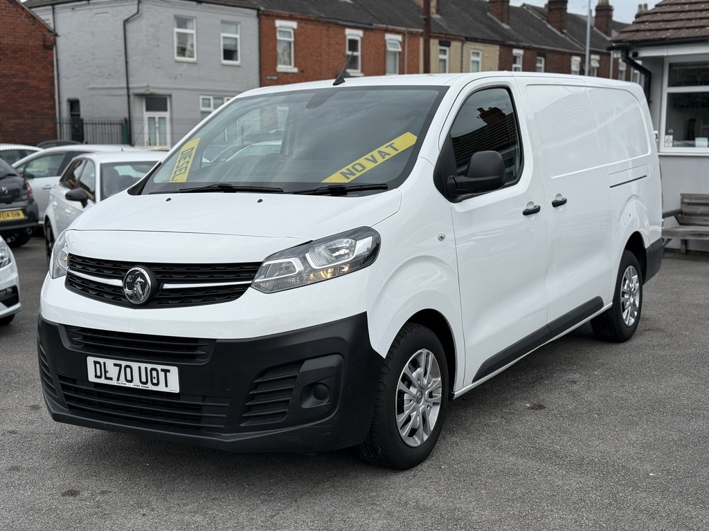 Vauxhall Vivaro Dynamic 2020 70 Reg White #3