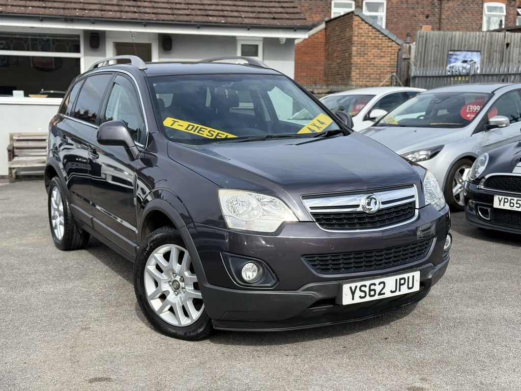 Vauxhall Antara Exclusiv 2013 62 Reg Black