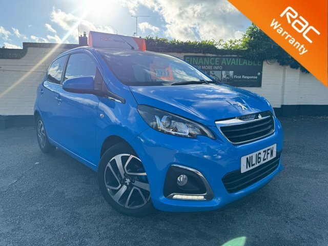 Peugeot 108 2016 1.2 Puretech Allure Hatchback Manu Blue