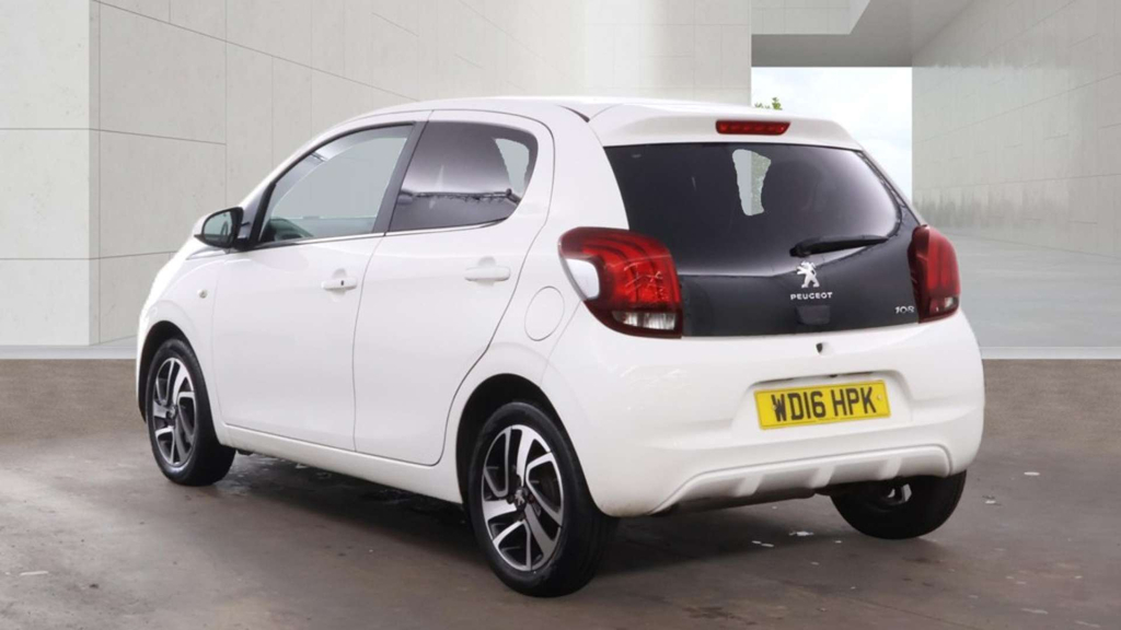 Peugeot 108 Allure White #3