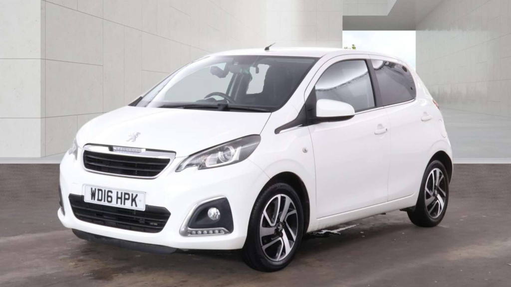 Peugeot 108 Allure White #2