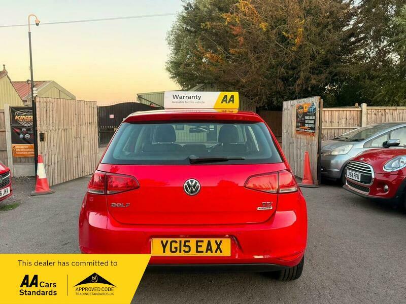 Volkswagen Golf 1.6 Tdi Bluemotion Tech YG15EAX Red #6