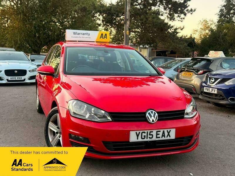 Volkswagen Golf 1.6 Tdi Bluemotion Tech YG15EAX Red