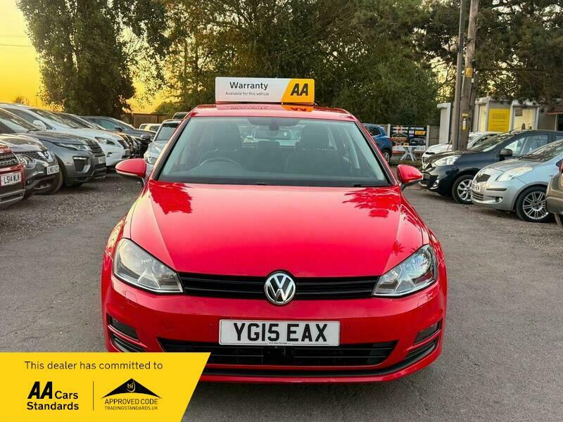 Volkswagen Golf 1.6 Tdi Bluemotion Tech YG15EAX Red #3