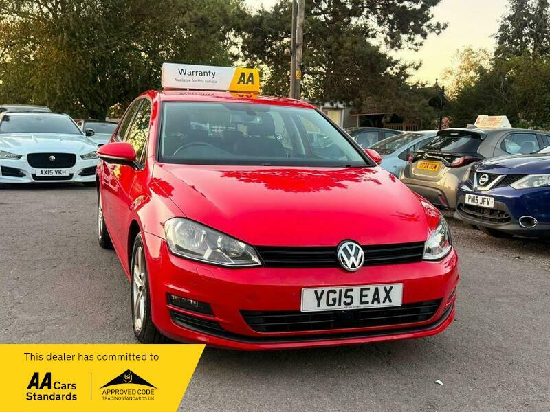 Volkswagen Golf 1.6 Tdi Bluemotion Tech YG15EAX Red #2