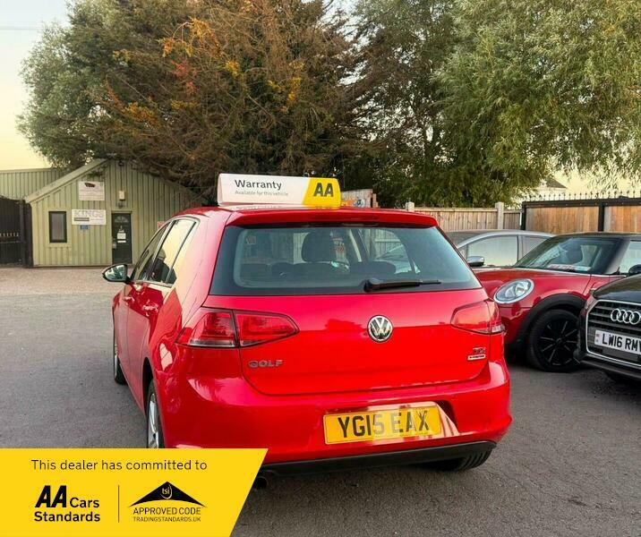 Volkswagen Golf 1.6 Tdi Bluemotion Tech YG15EAX Red #5
