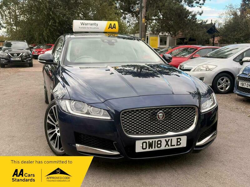 Jaguar XF 2.0D Portfolio Awd OW18XLB Blue #2
