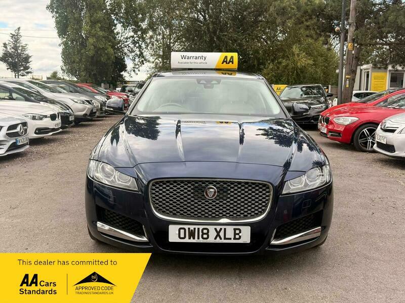 Jaguar XF 2.0D Portfolio Awd OW18XLB Blue #5
