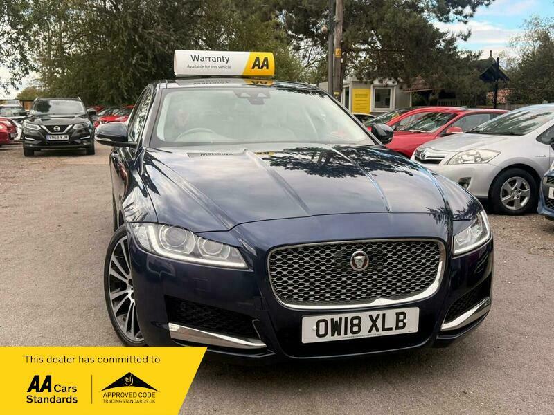 Jaguar XF 2.0D Portfolio Awd OW18XLB Blue #3