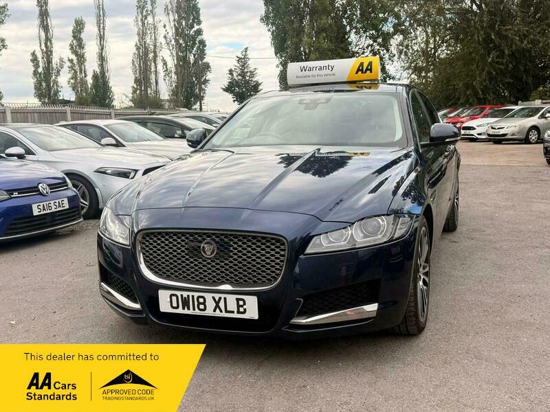 Jaguar XF 2.0D Portfolio Awd OW18XLB Blue #6