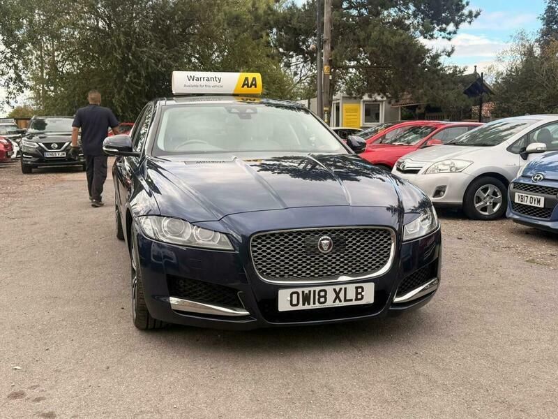Jaguar XF 2.0D Portfolio Awd OW18XLB Blue #4