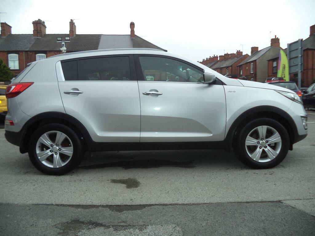 Kia Sportage Crdi 3 Sat Nav Silver #12