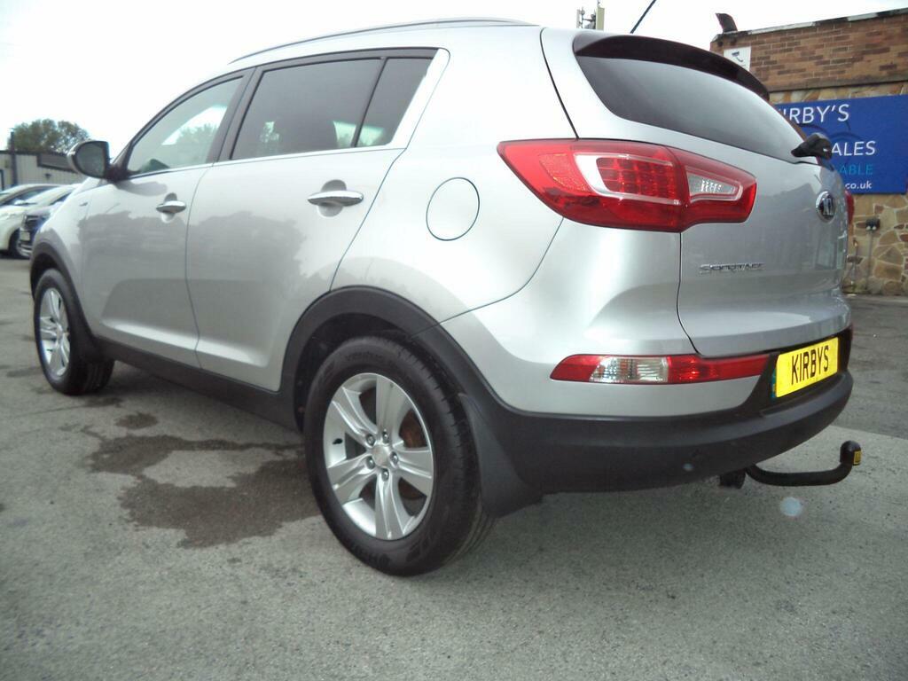 Kia Sportage Crdi 3 Sat Nav Silver #15