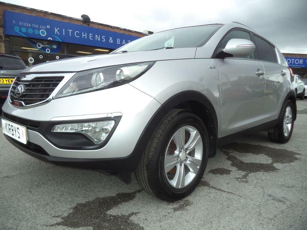 Kia Sportage Crdi 3 Sat Nav Silver #9