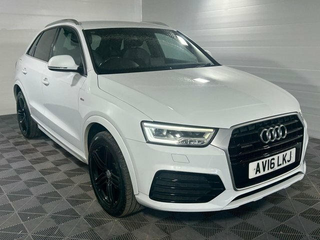 Audi Q3 2.0 Tdi S Line Plus Suv S Tronic Quattr White