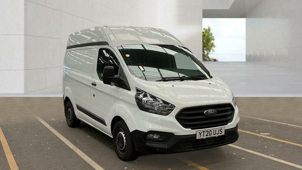 Ford Transit Custom Panel Van 2.0 300 Ecoblue Leader L1 H2 Euro 6 Ss YT20UJS White #4