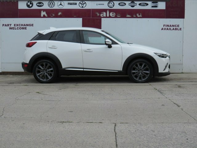 Mazda CX-3 2017 1.5 Skyactiv-d Sport Nav Suv White #3