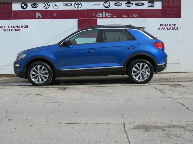 Volkswagen T-Roc 2020 1.5 Tsi Gpf Evo Design Suv Dsg Eur Blue #5
