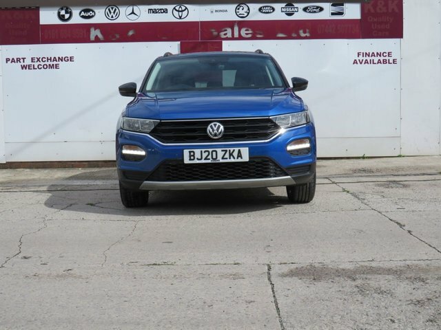 Volkswagen T-Roc 2020 1.5 Tsi Gpf Evo Design Suv Dsg Eur Blue #6