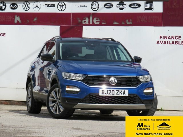 Volkswagen T-Roc 2020 1.5 Tsi Gpf Evo Design Suv Dsg Eur Blue