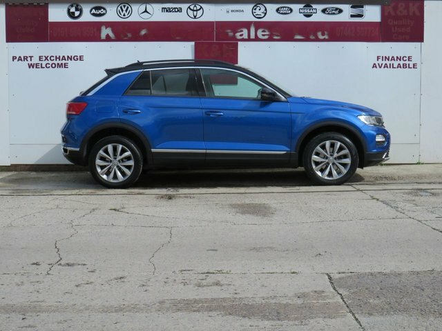 Volkswagen T-Roc 2020 1.5 Tsi Gpf Evo Design Suv Dsg Eur Blue #3