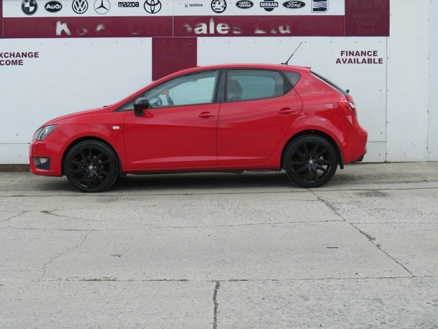 Seat Ibiza 2015 1.2 Tsi Fr Black Hatchback Red #5