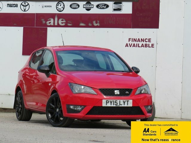 Seat Ibiza 2015 1.2 Tsi Fr Black Hatchback Red
