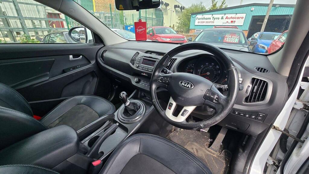 Kia Sportage 1.7 Crdi Ecodynamics 2 2Wd Euro 5 Ss White #5