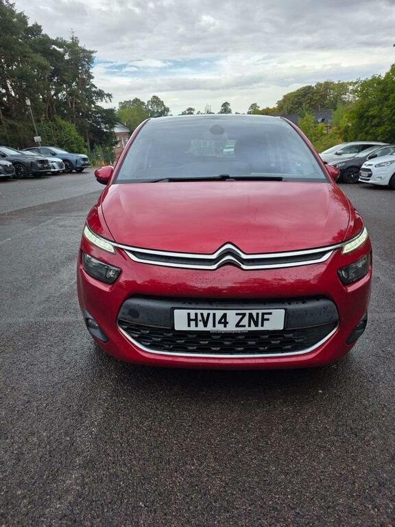 Citroen C4 Picasso 1.6 E-hdi Airdream Exclusive Euro 5 Ss Red #2