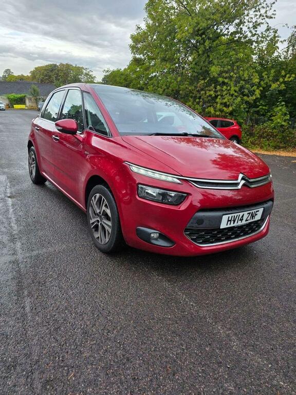 Citroen C4 Picasso 1.6 E-hdi Airdream Exclusive Euro 5 Ss Red