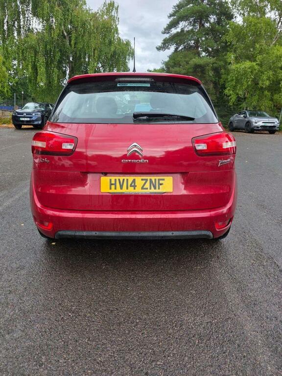 Citroen C4 Picasso 1.6 E-hdi Airdream Exclusive Euro 5 Ss Red #5