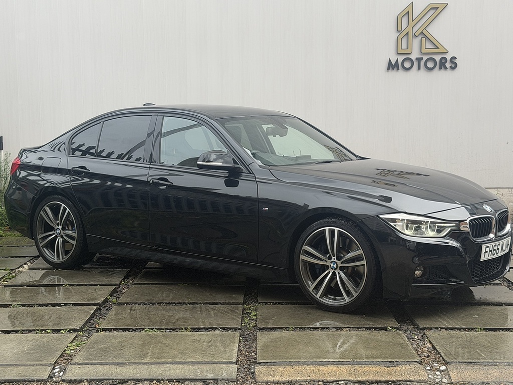 BMW 3 Series 3.0 330D M Sport Saloon Euro 6 S Black