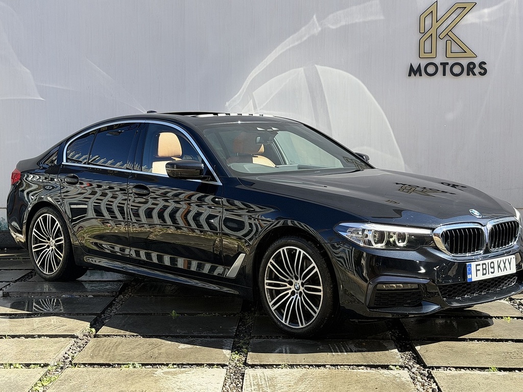 BMW 5 Series 530E M Sport Blue