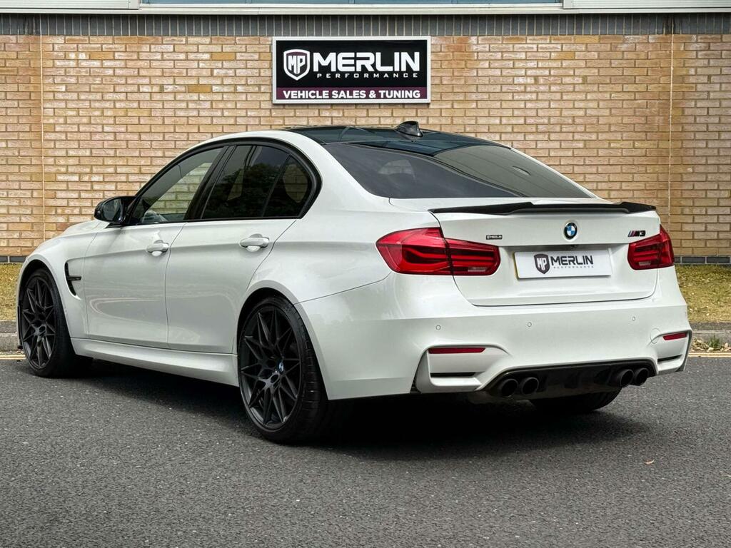 BMW M3 3.0 Biturbo Competition Dct Euro 6 Ss White #4