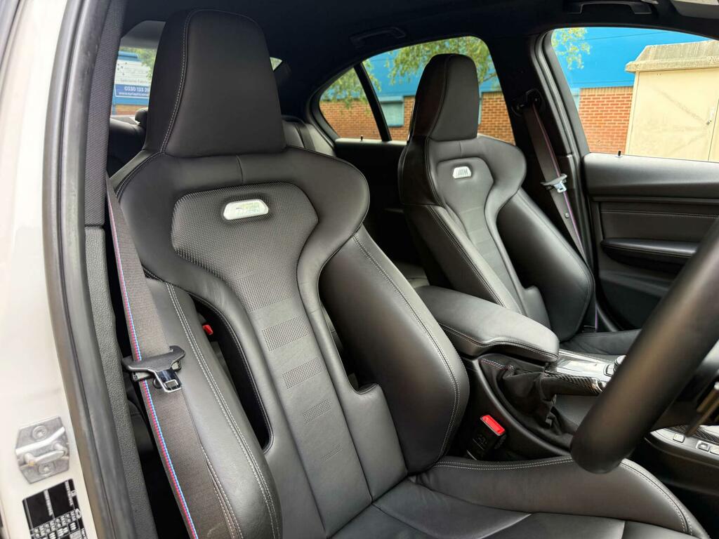 BMW M3 3.0 Biturbo Competition Dct Euro 6 Ss White #3
