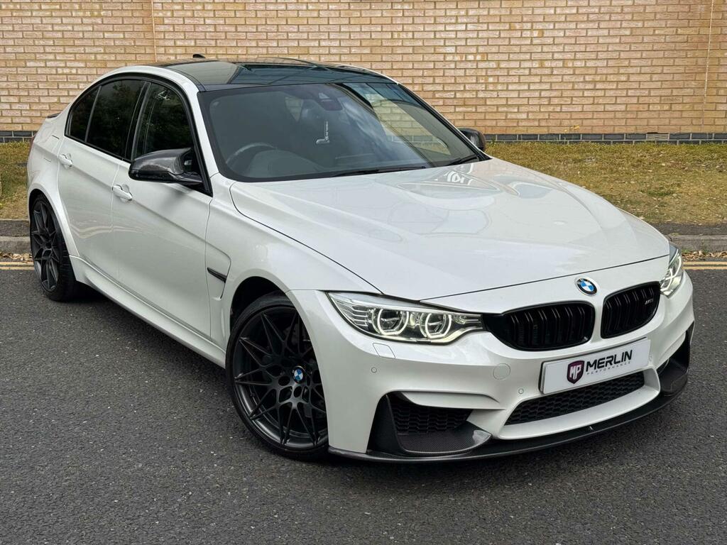 BMW M3 3.0 Biturbo Competition Dct Euro 6 Ss White #5