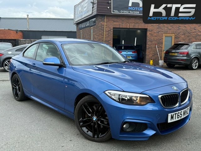 BMW 2 Series Gran Coupe 220D M Sport Coupe Blue