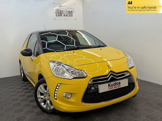 Citroen DS3 1.6 Vti Dstyle Hatchback Euro 5 1 Yellow