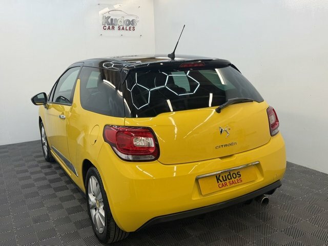 Citroen DS3 1.6 Vti Dstyle Hatchback Euro 5 1 Yellow #4