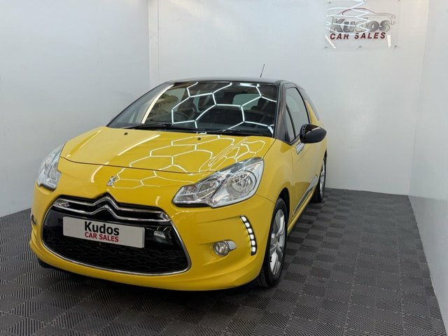 Citroen DS3 1.6 Vti Dstyle Hatchback Euro 5 1 Yellow #3