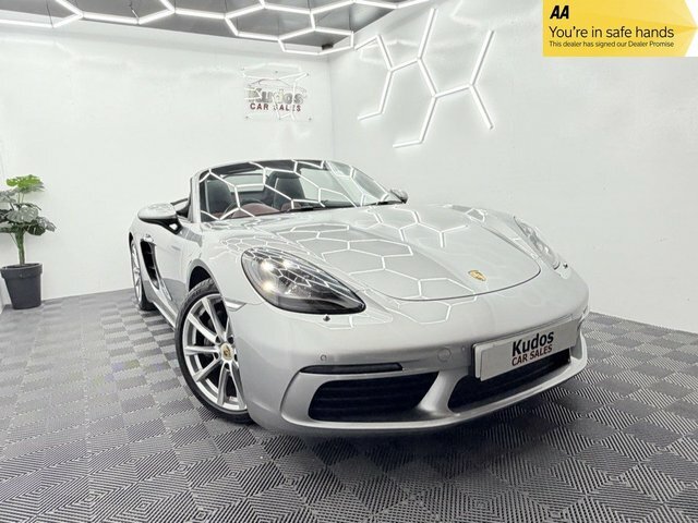 Porsche 718 Boxster 2.0T Convertible Pdk Euro 6 S S 300 Silver