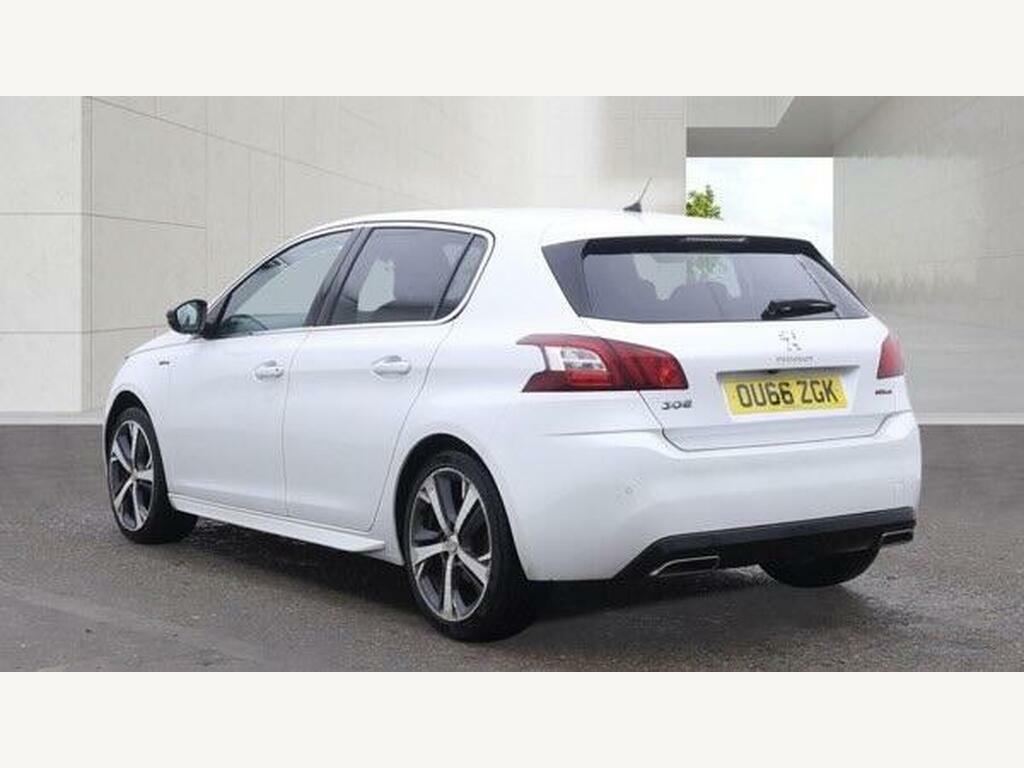 Peugeot 308 1.2 Puretech Gt Line Euro 6 S S White #3