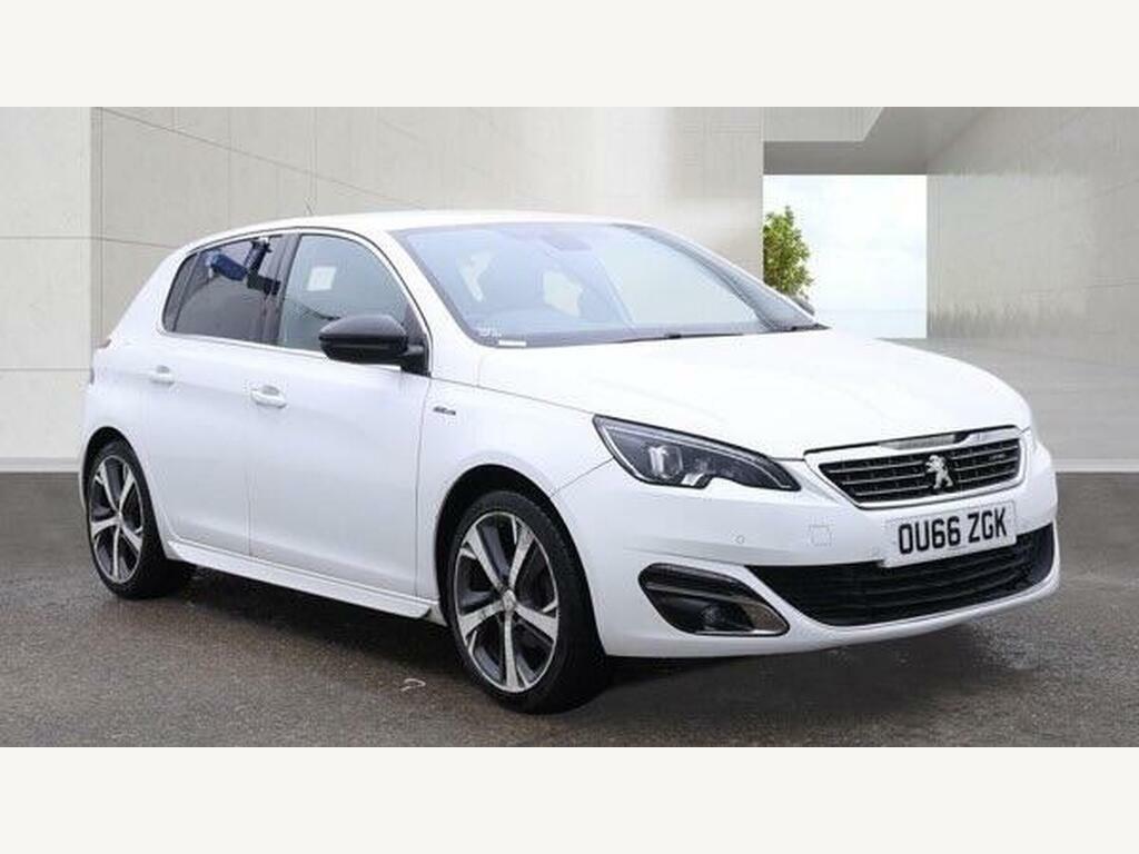 Peugeot 308 1.2 Puretech Gt Line Euro 6 S S White