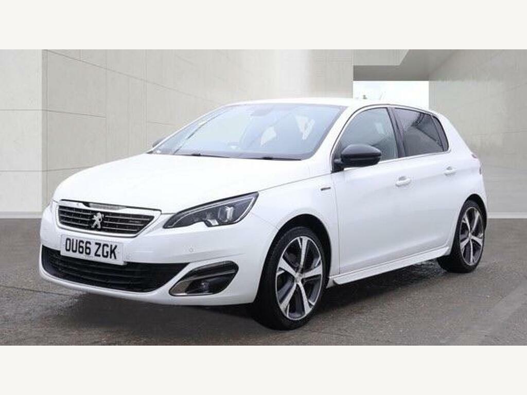 Peugeot 308 1.2 Puretech Gt Line Euro 6 S S White #2