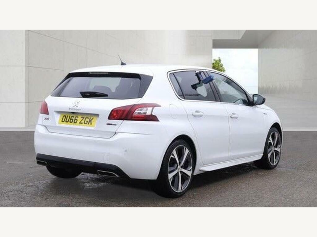 Peugeot 308 1.2 Puretech Gt Line Euro 6 S S White #4