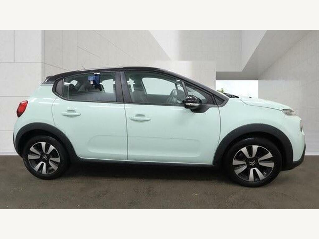 Citroen C3 1.2 Puretech Feel Euro 6 AU17GHD Green #4