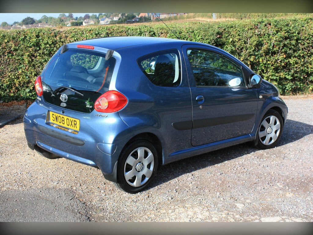 Toyota Aygo 1.0 Vvt-i Blue Hatchback Euro 4 Blue #5